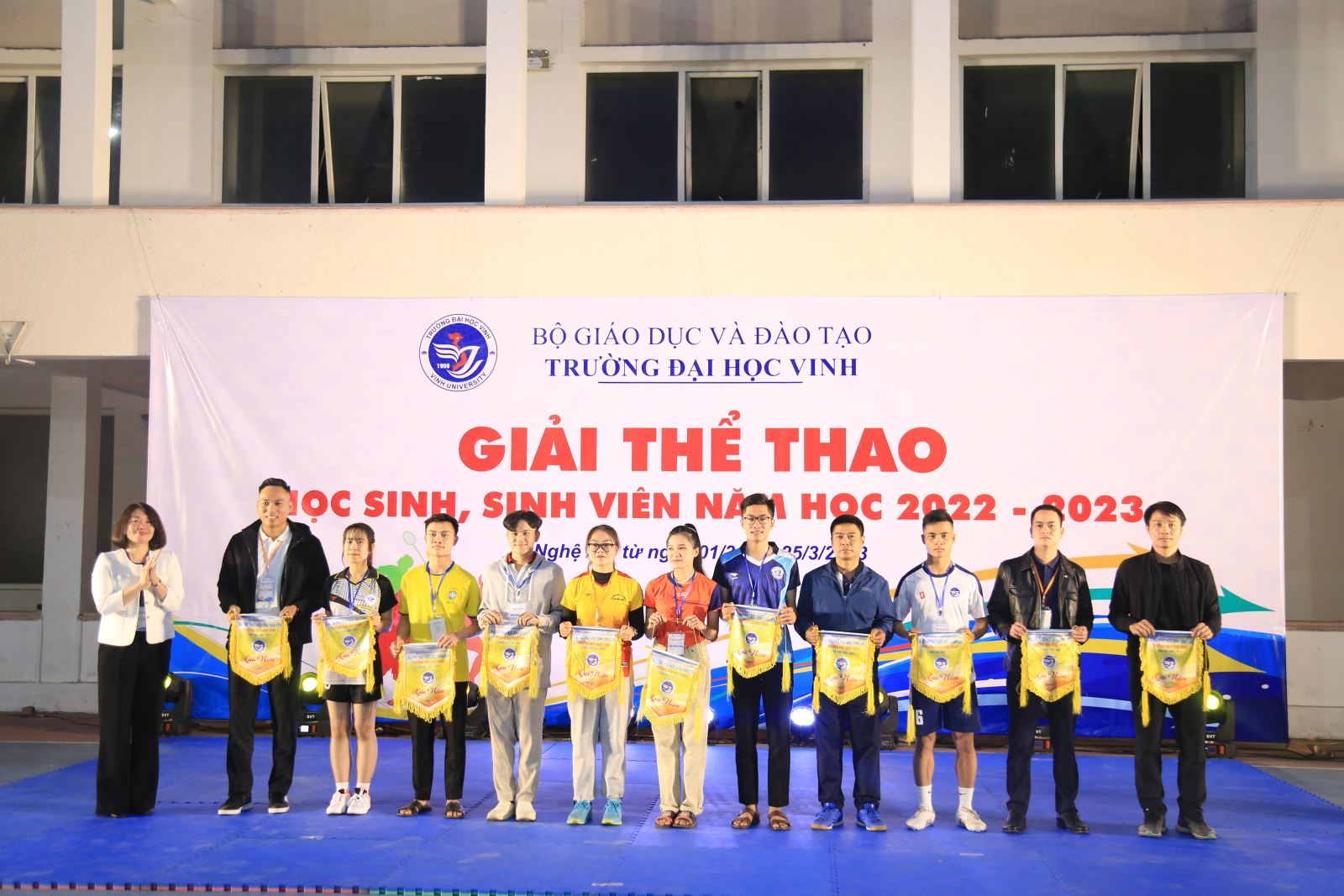 Khai mạc Giải thể thao học sinh, sinh viên Trường Đại học Vinh năm học 2022 - 2023