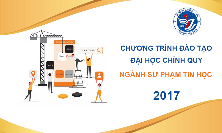 Chương trình đào tạo đại học chính quy ngành Sư phạm Tin học 2017