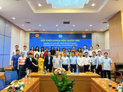 Trường Đại học Vinh tham gia Hội thảo Khoa học Quốc gia “Quản lý và hỗ trợ người học trong bối cảnh chuyển đổi số”