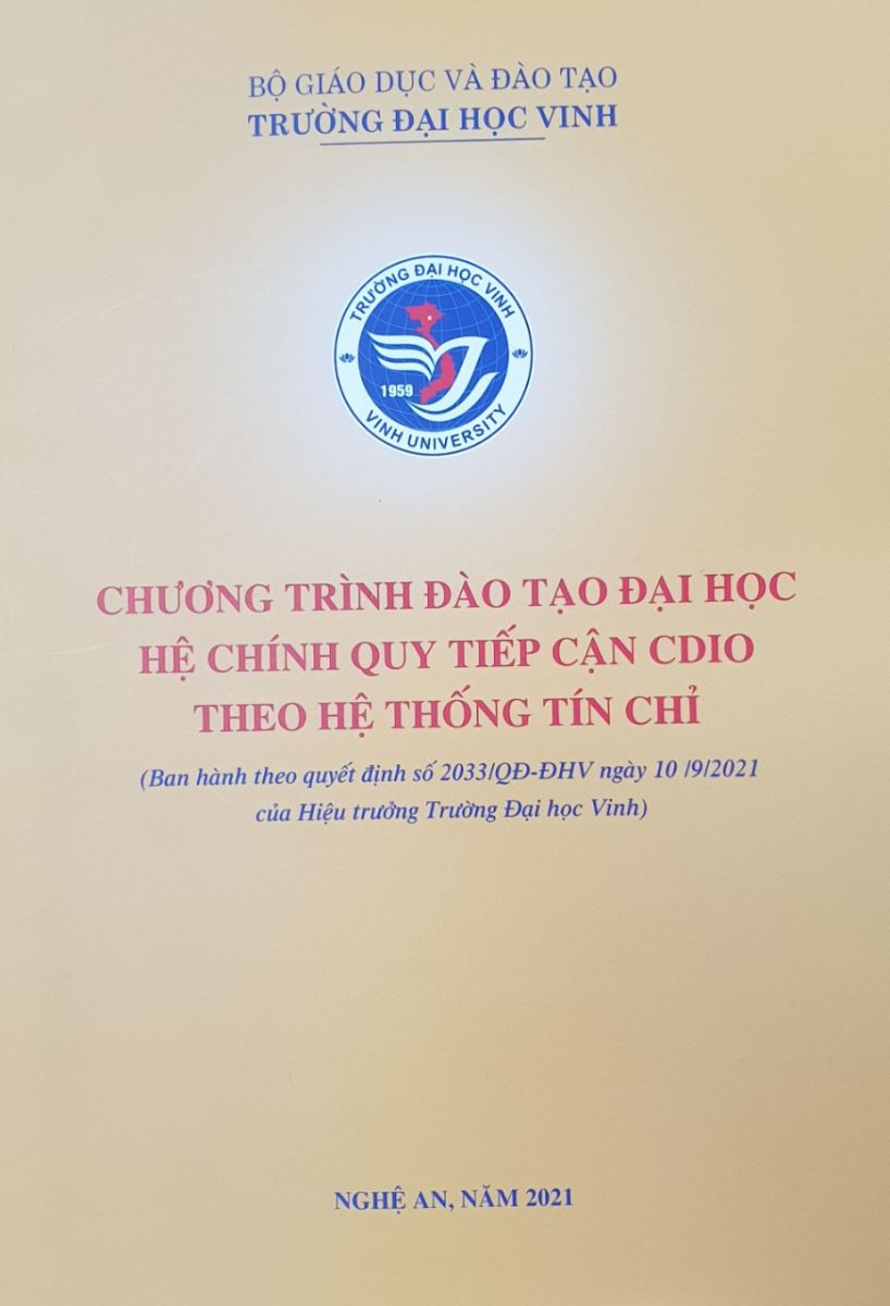 Chương trình đào tạo đại học chính quy ngành Ngôn ngữ Anh 2021