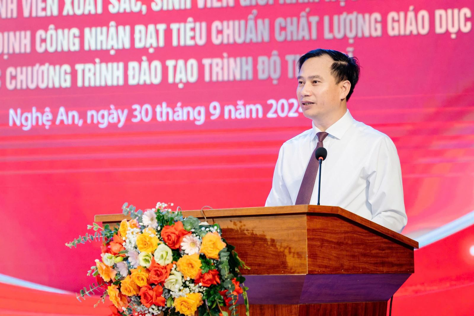 Toàn văn diễn văn của GS.TS. Nguyễn Huy Bằng, Hiệu trưởng tại Lễ khai giảng khóa đào tạo thứ 65