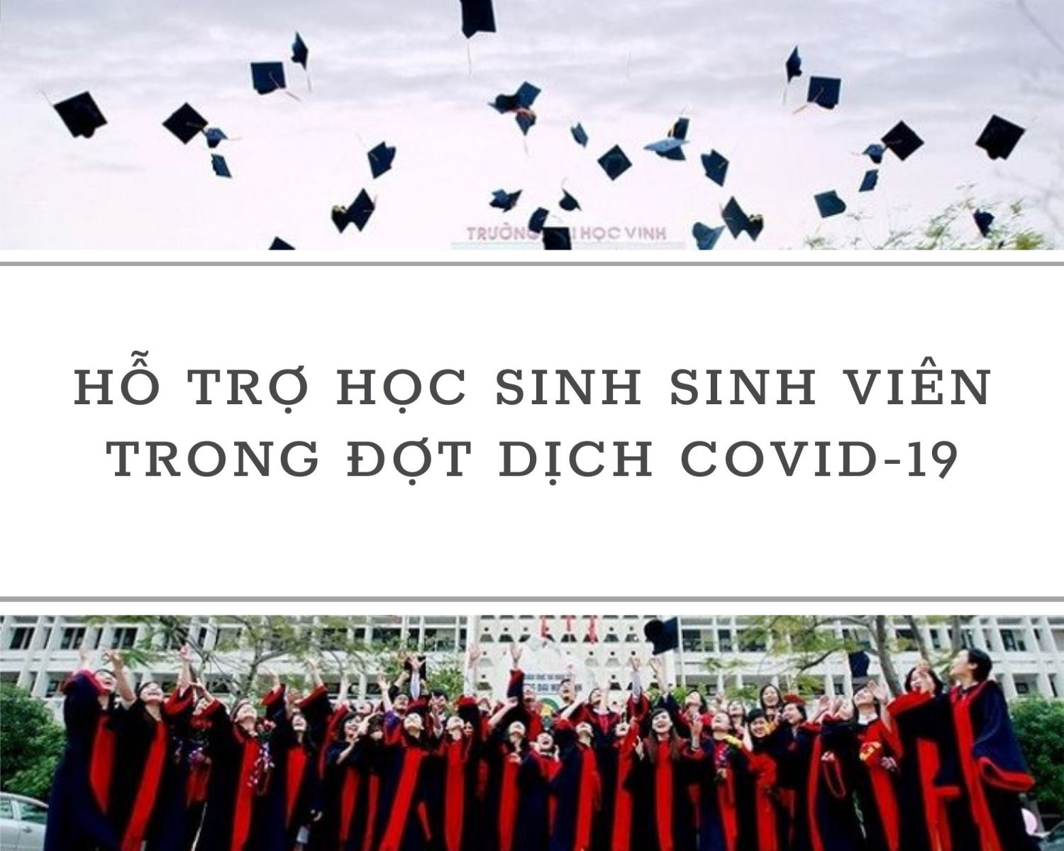 Hỗ trợ đột xuất cho HSSV trong đợt dịch Covid-19