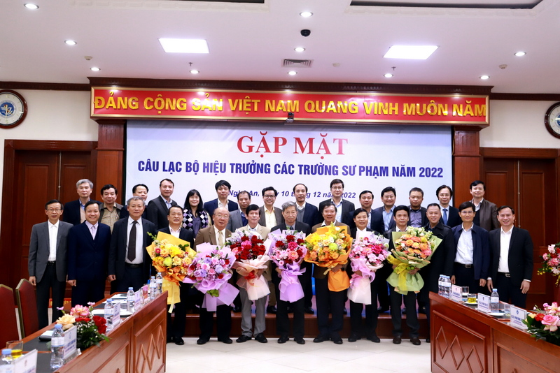 Gặp mặt Câu lạc bộ Hiệu trưởng các trường đại học sư phạm năm 2022