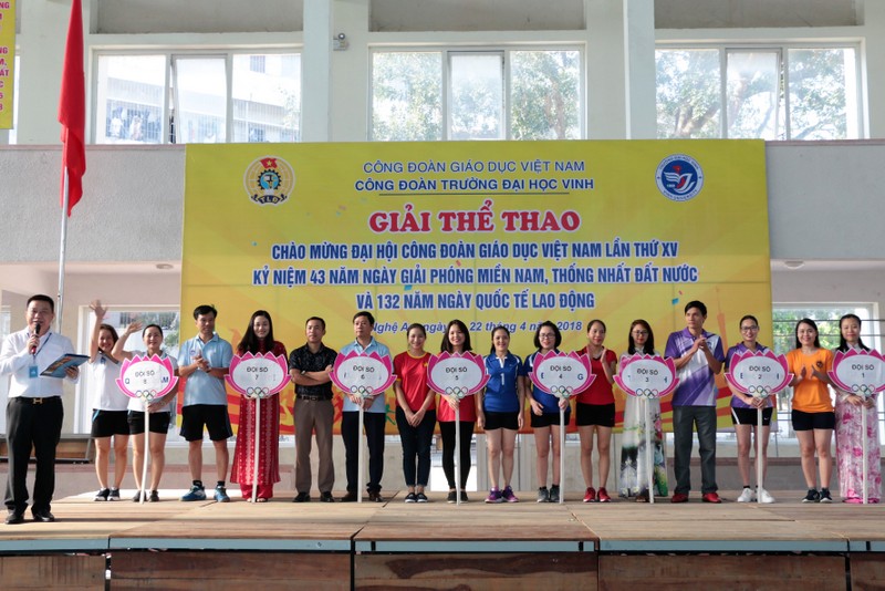 Kế hoạch tổ chức Giải Thể thao Công đoàn Trường Đại học Vinh năm 2023