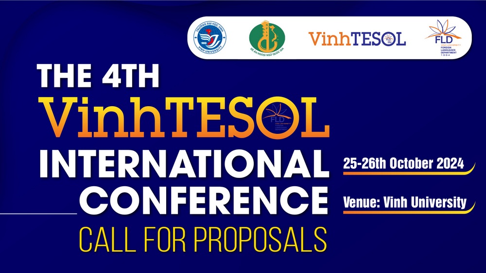 Call for proposals The 4th VinhTESOL International Conference