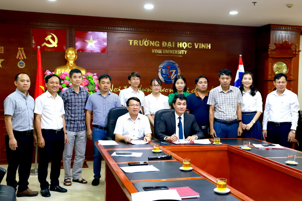 Trường Đại học Vinh và Trung tâm Quốc gia về Kỹ thuật Di truyền và Công nghệ Sinh học (BIOTEC), Thái Lan ký kết hợp tác