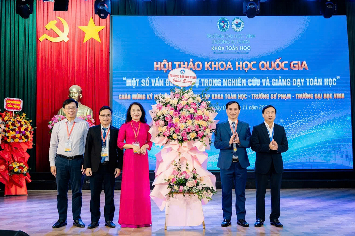 Hội thảo khoa học Quốc gia "Một số vấn đề thời sự trong nghiên cứu và giảng dạy Toán học" chào mừng kỷ niệm 65 năm thành lập Khoa Toán học (1959 - 2024)