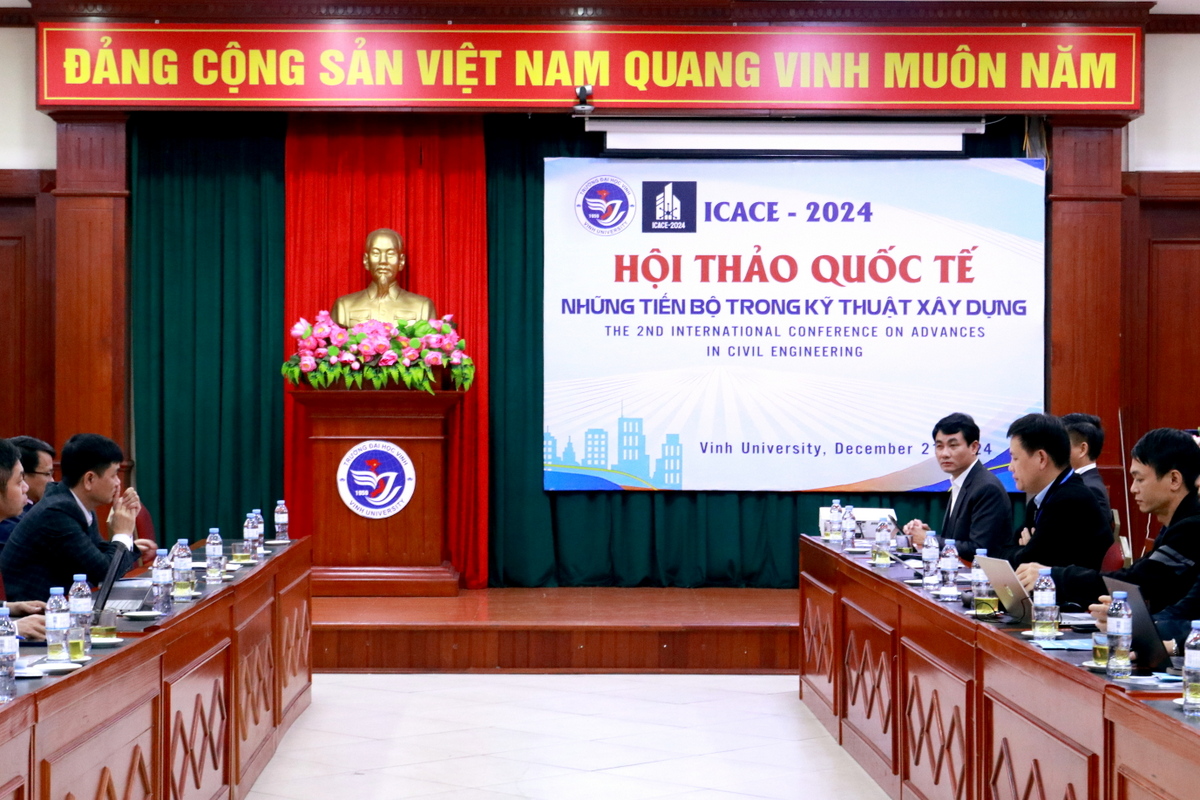 Hội thảo khoa học Quốc tế lần thứ 2 "Những tiến bộ trong Kỹ thuật xây dựng, ICACE-2024" thành công tốt đẹp