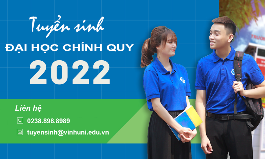 Danh sách cán bộ hỗ trợ công tác tư vấn tuyển sinh đại học chính quy năm 2022 - Trường Đại học Vinh
