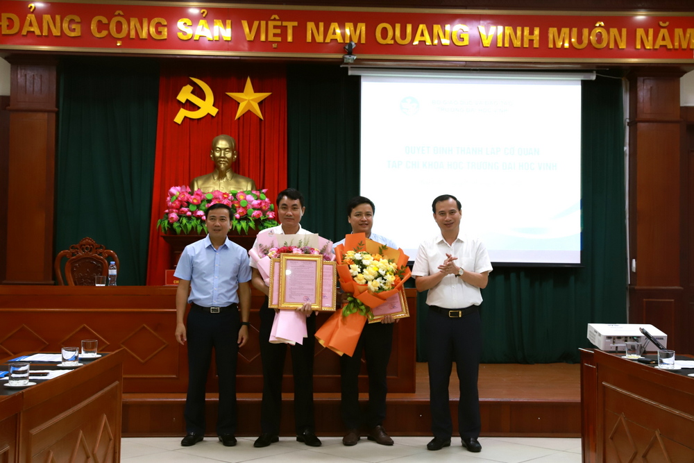 Trường Đại học Vinh thành lập Cơ quan Tạp chí Khoa học