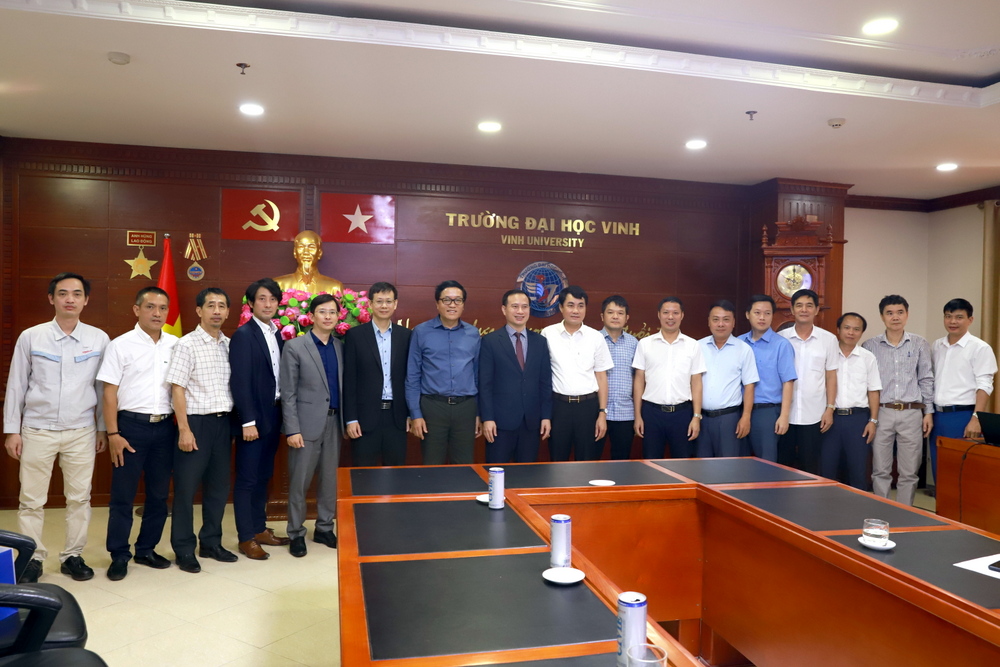Toyota Việt Nam thăm và làm việc tại Trường Đại học Vinh